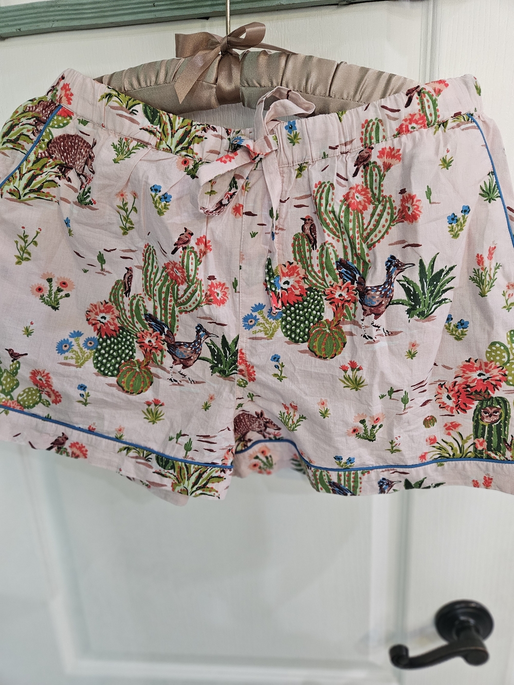 Printfresh Pink Cactus & Floral desert dreamer pajama set size medium - Picture 3 of 5